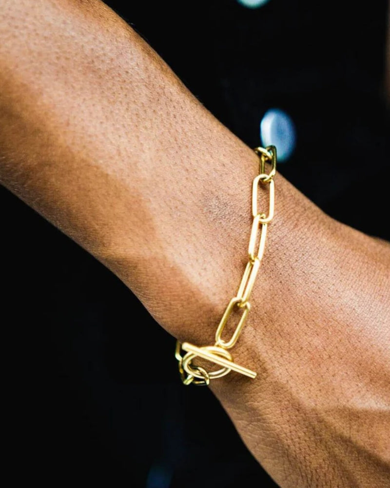 Golden Clip Wristchain