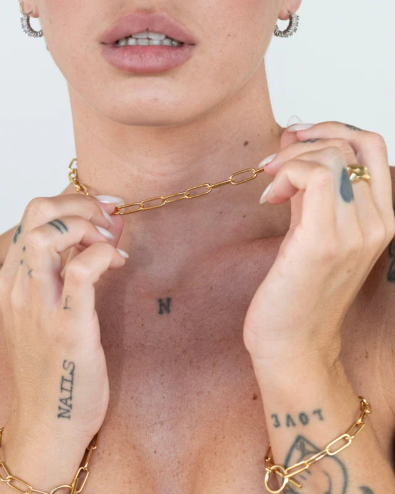 Golden Clip Neckchain