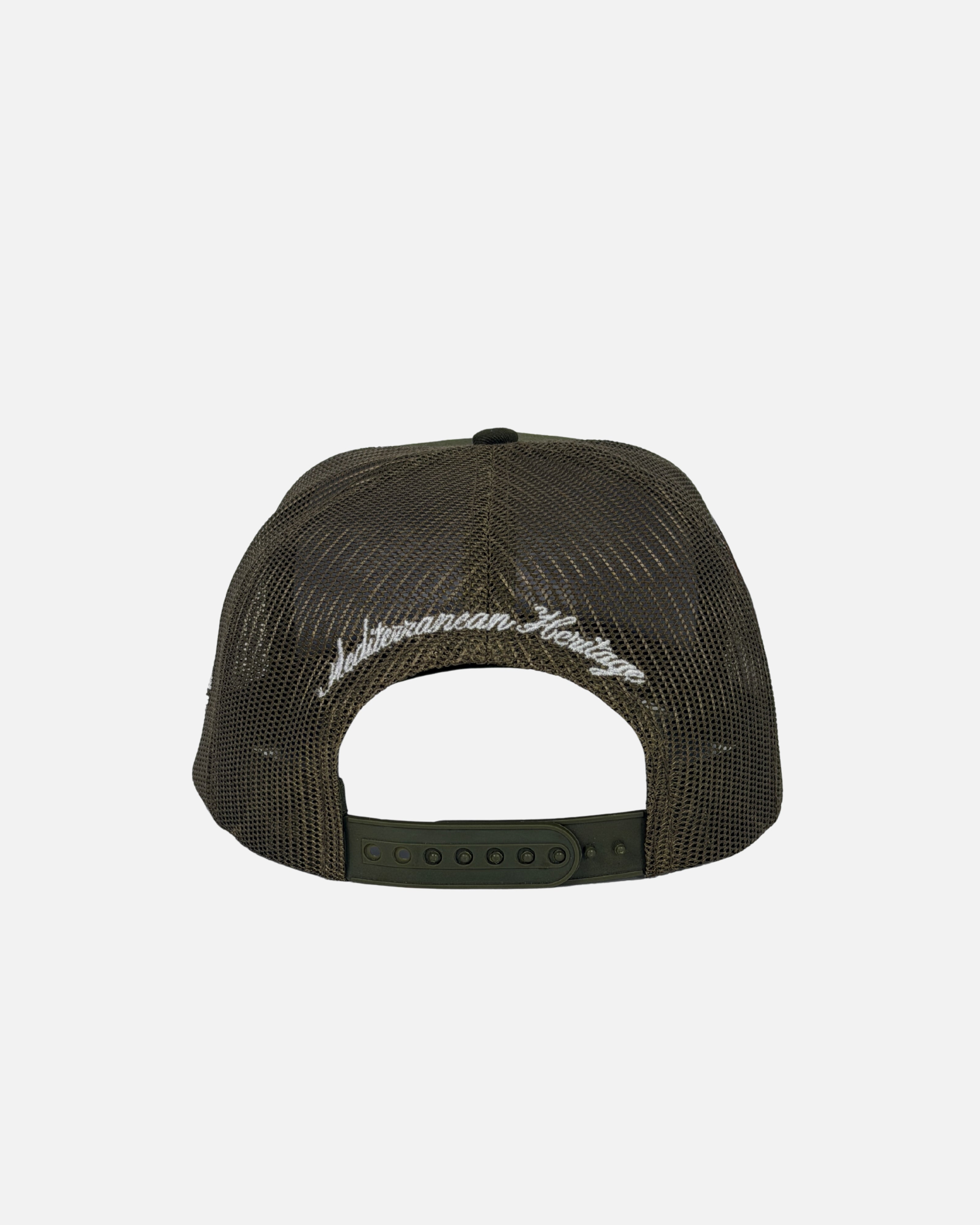 Marbella Olive Trucker Cap