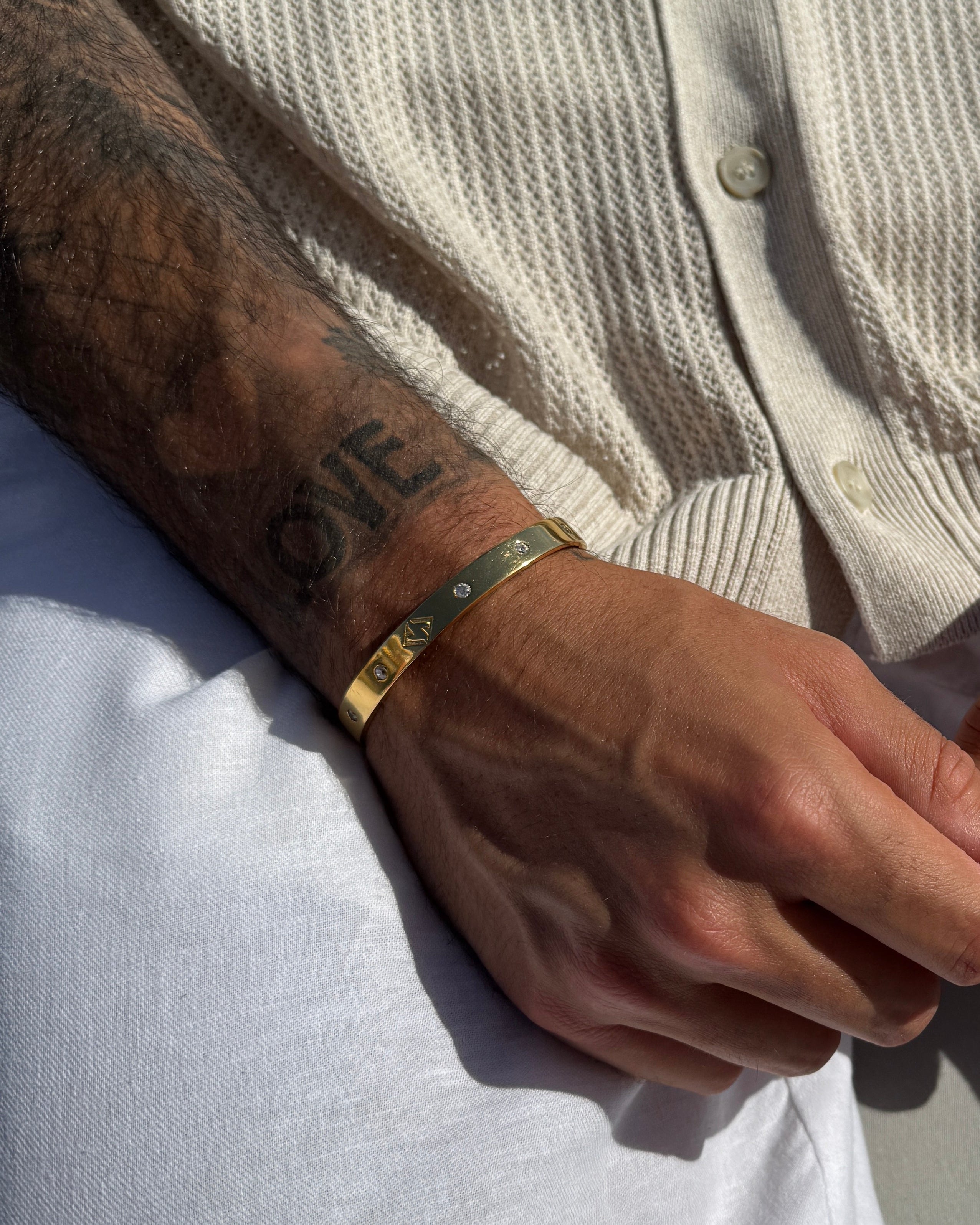 Golden Cuff Bracelet