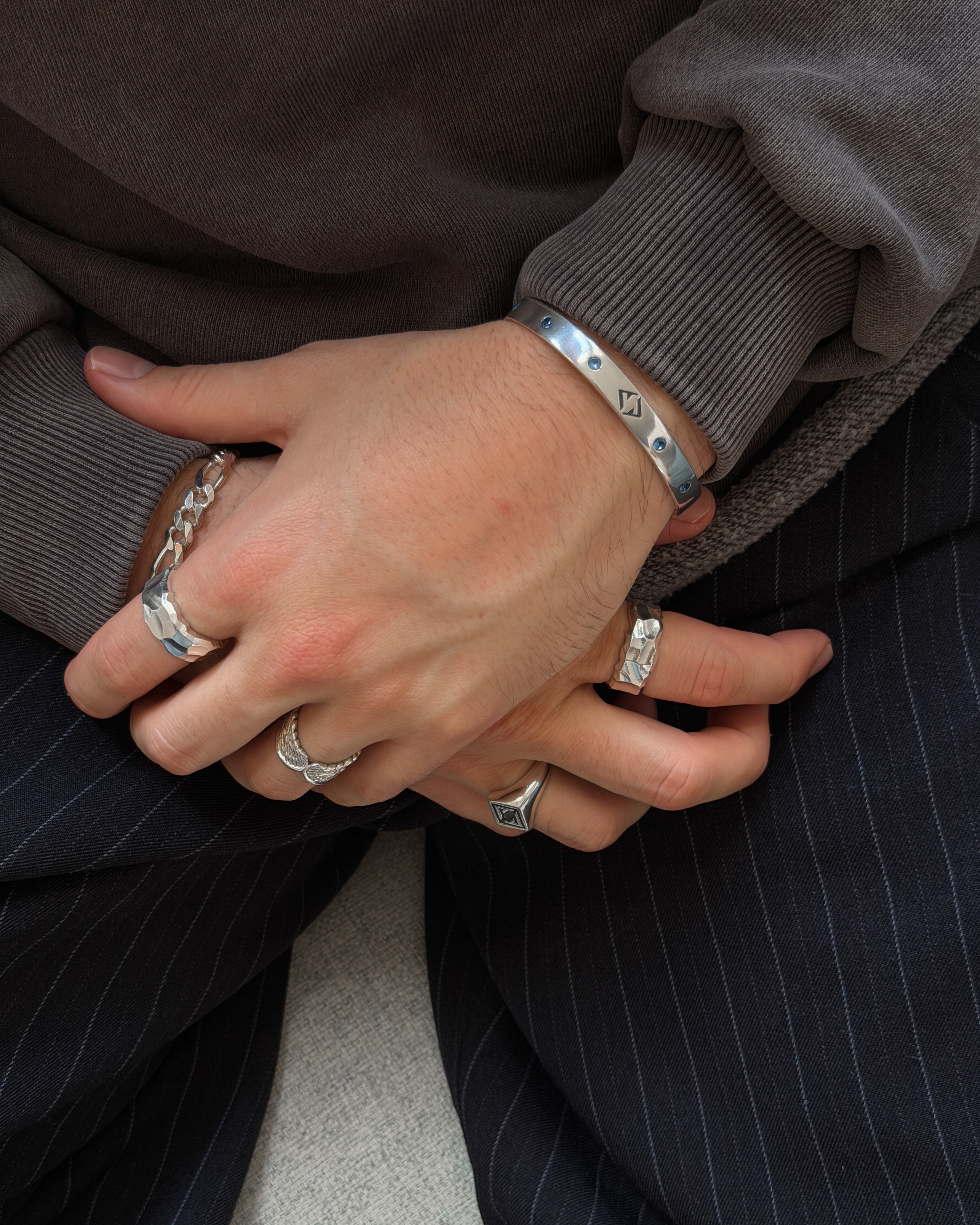 Cuff Bracelet Blue