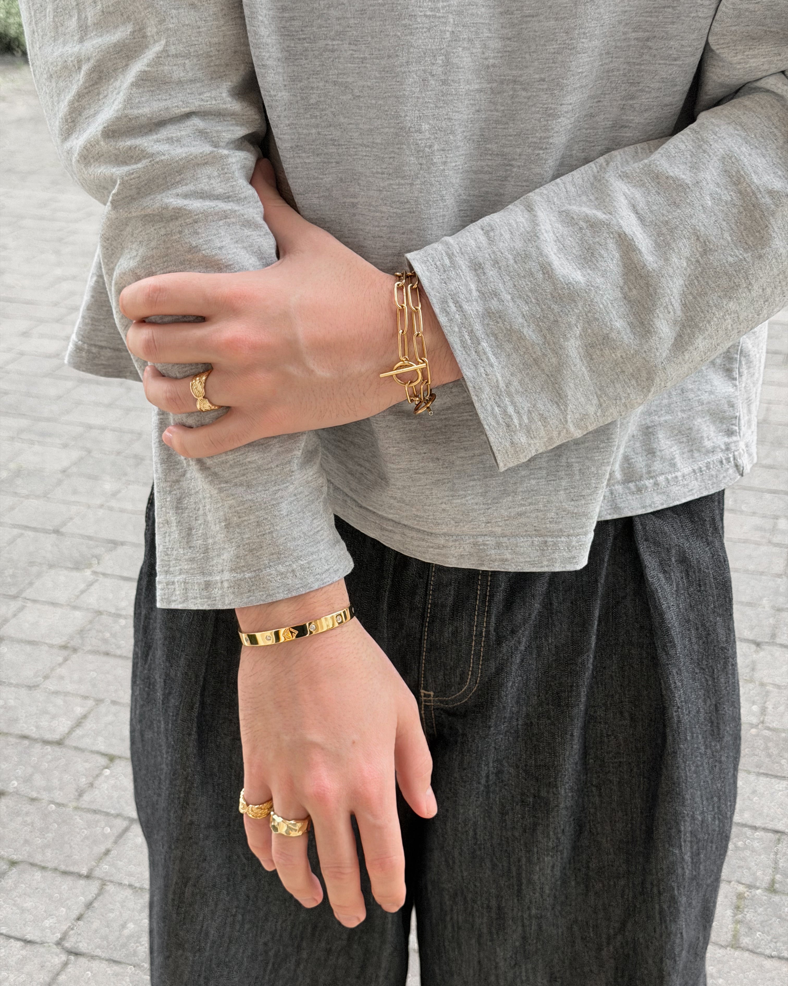 Golden Cuff Bracelet