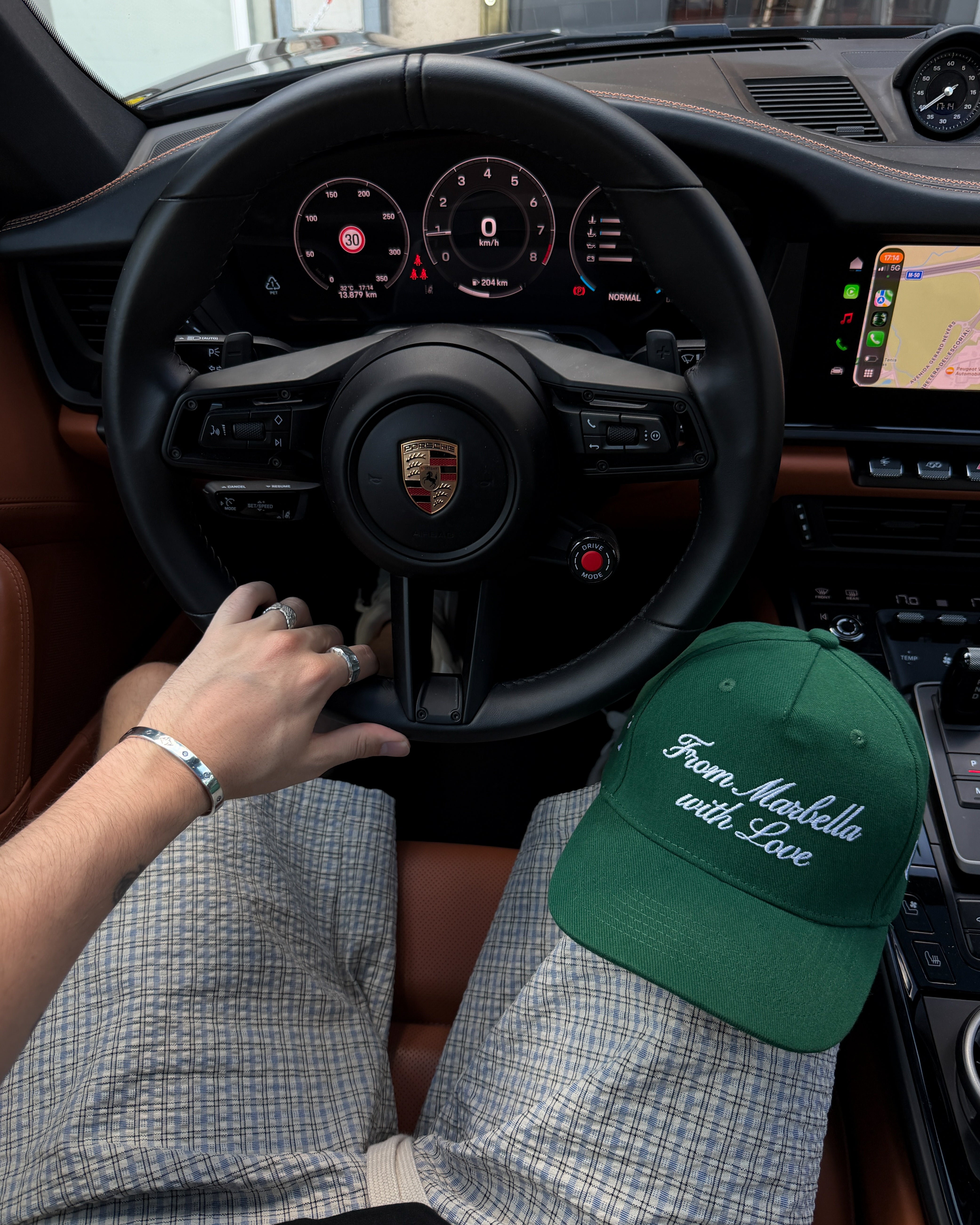 Marbella Green Cap