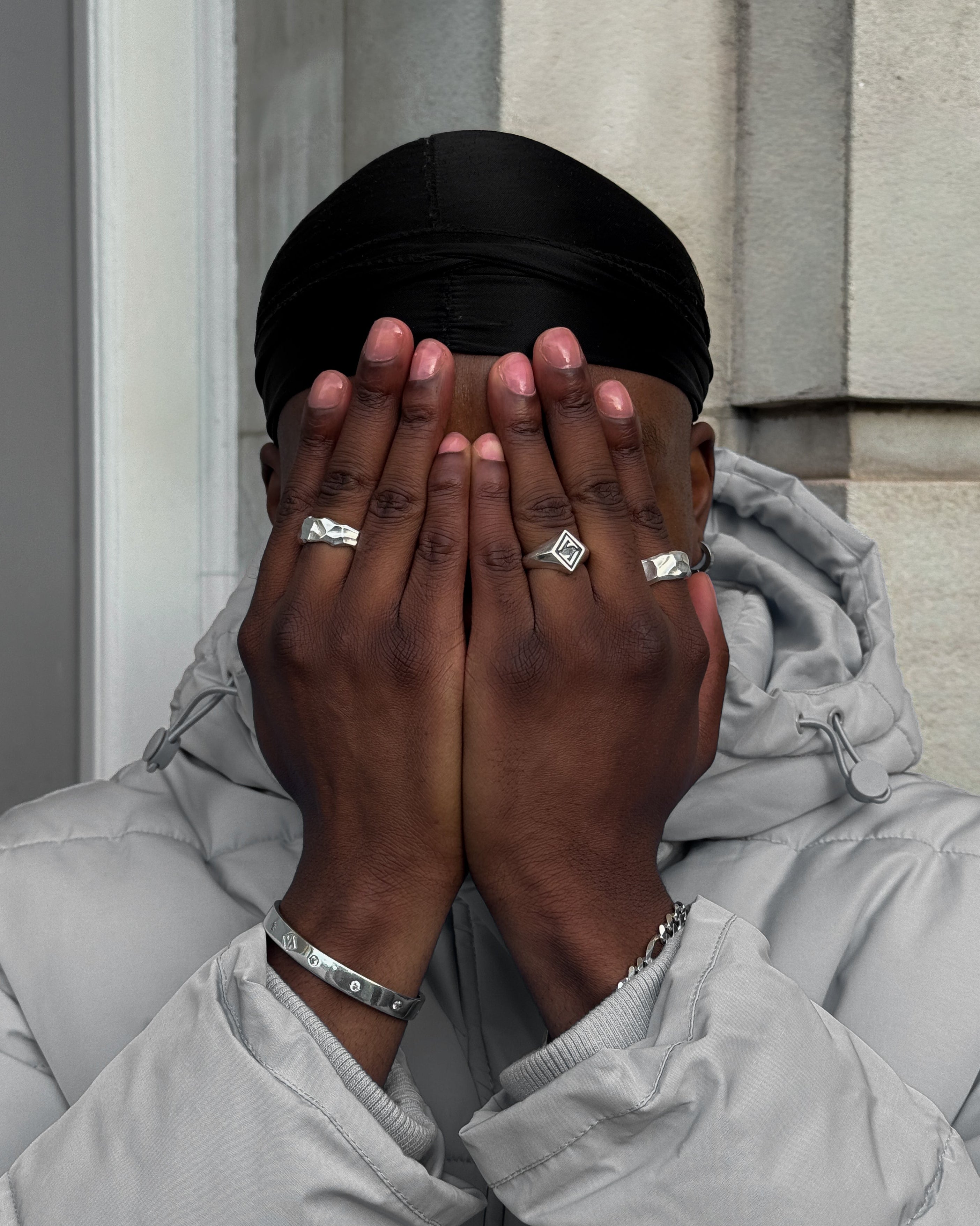 Silver Rock Ring