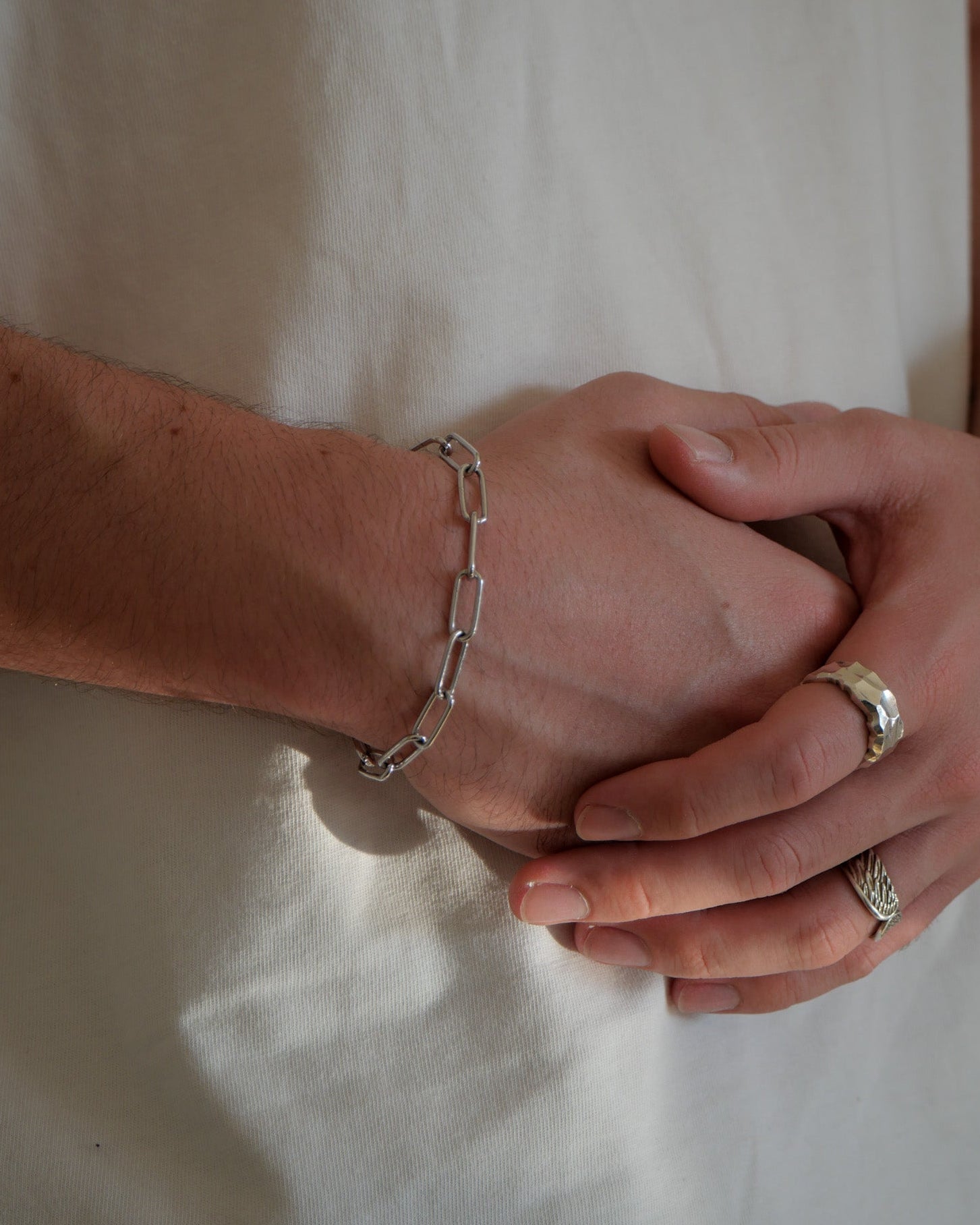 Silver Clip Wristchain