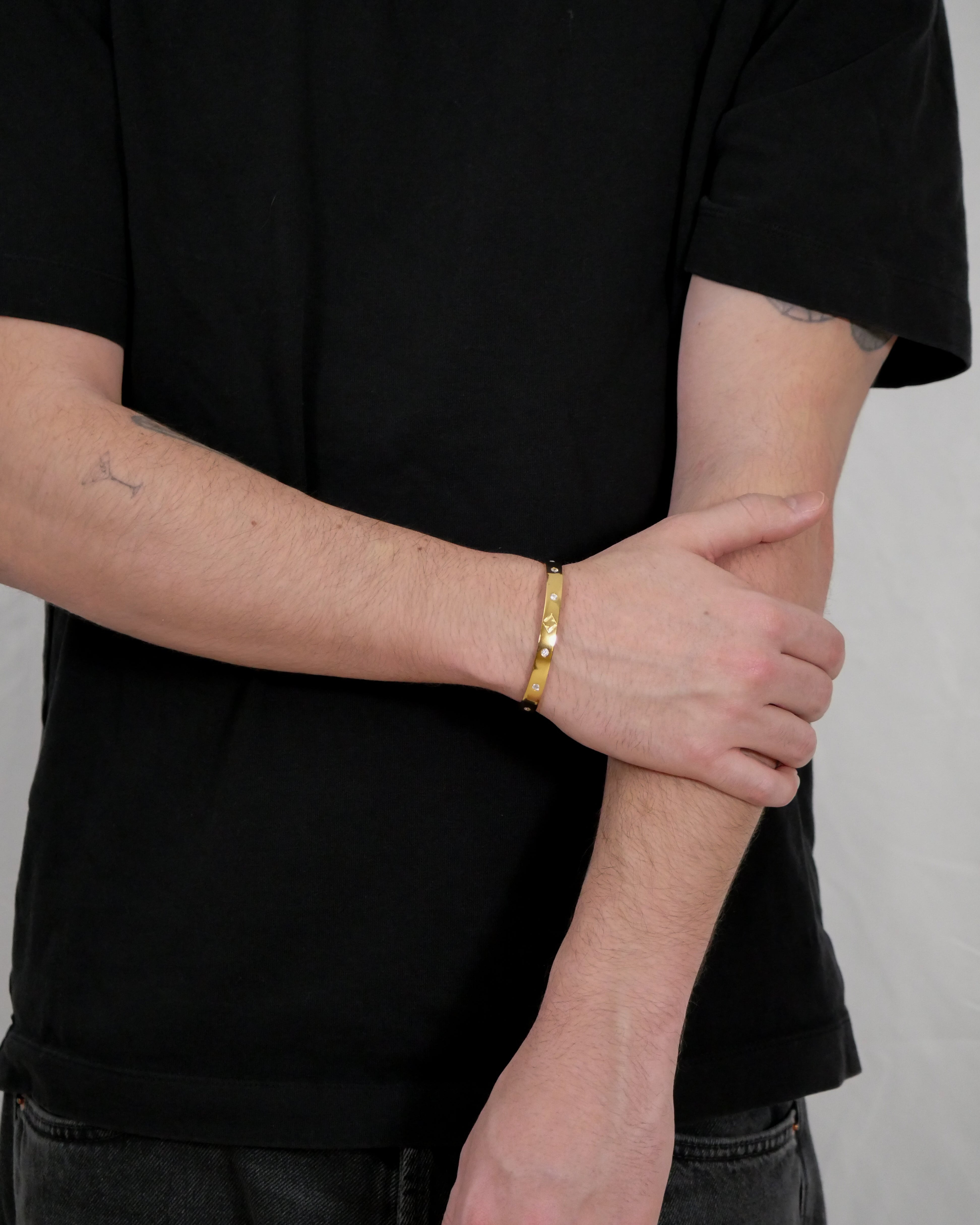 Golden Cuff Bracelet