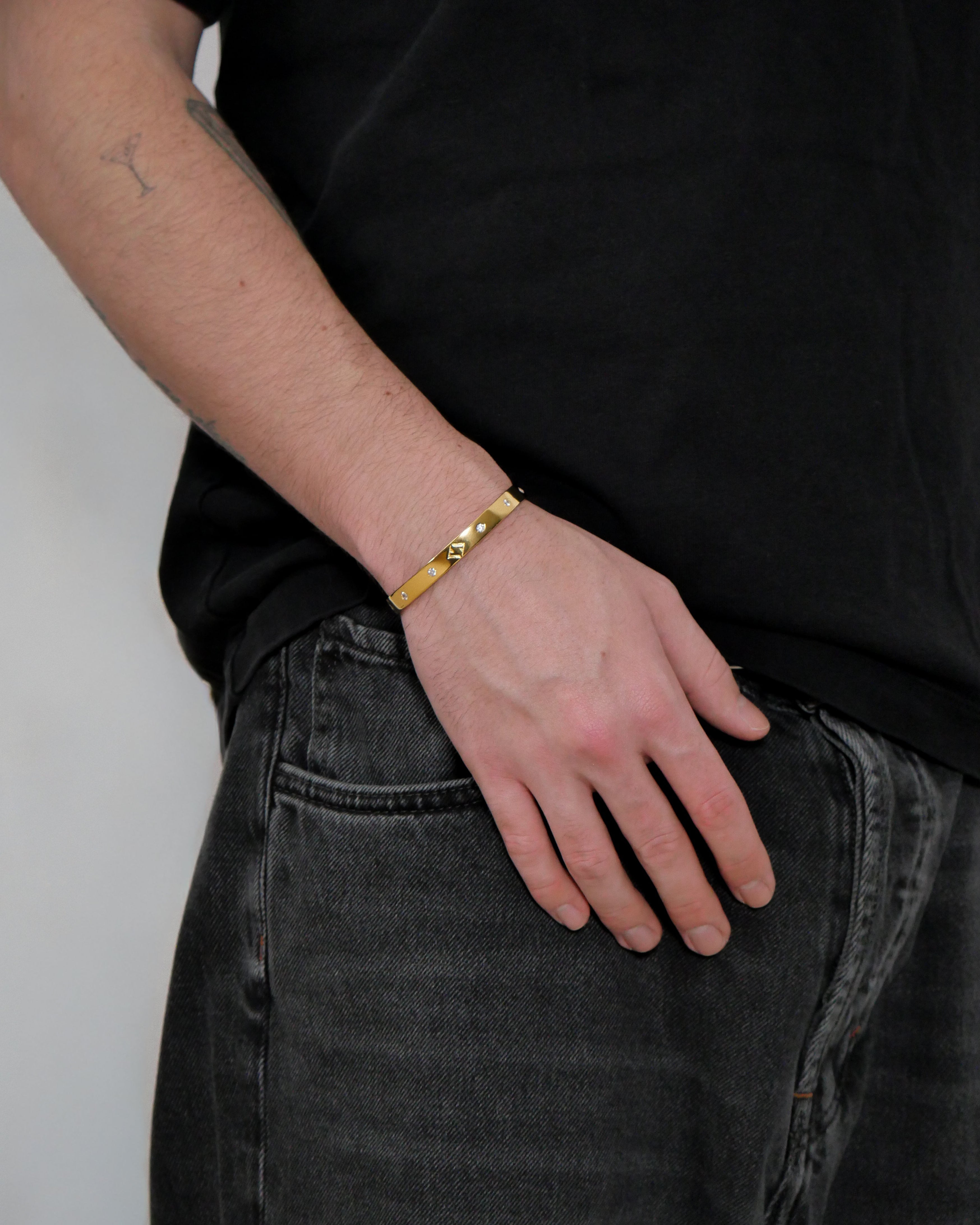 Golden Cuff Bracelet