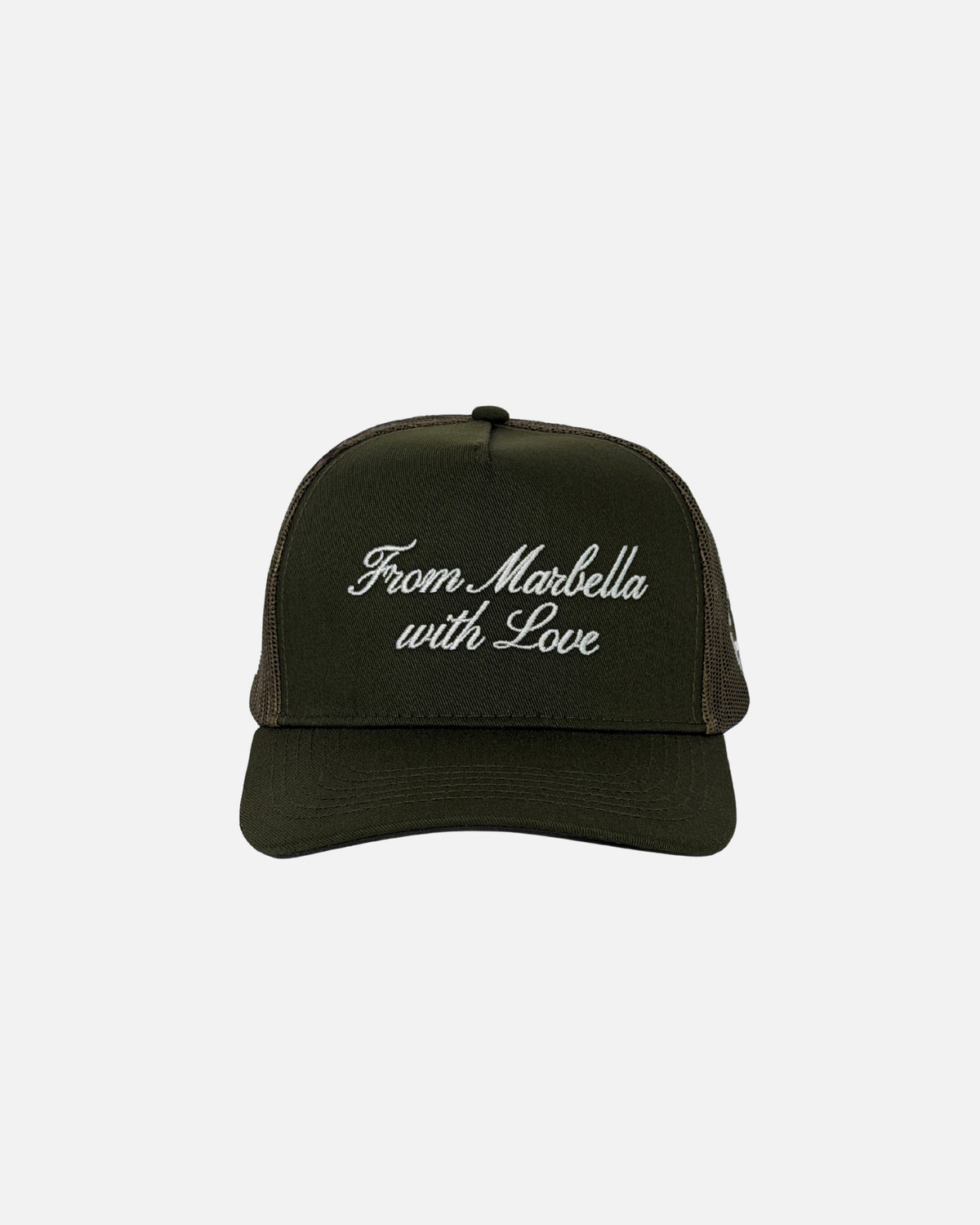 Marbella Olive Trucker Cap