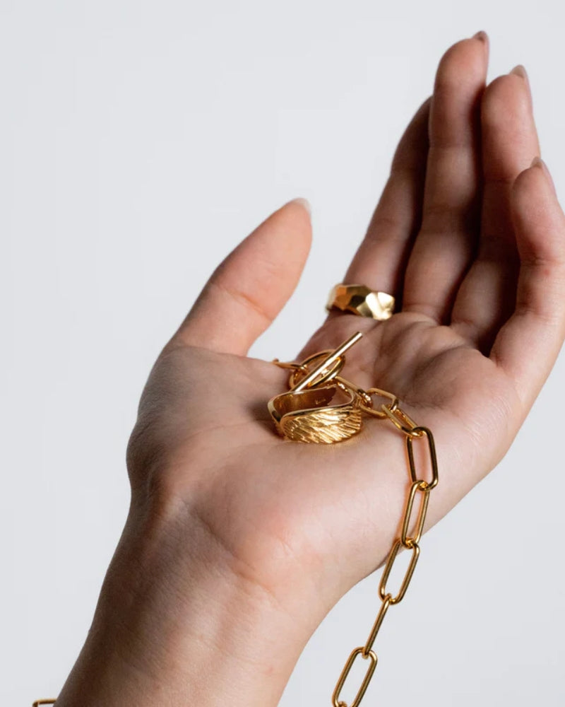 Golden Wings Ring