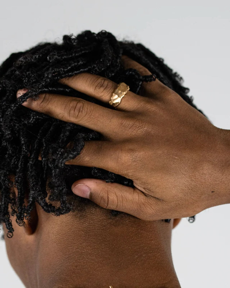 Golden Rock Ring