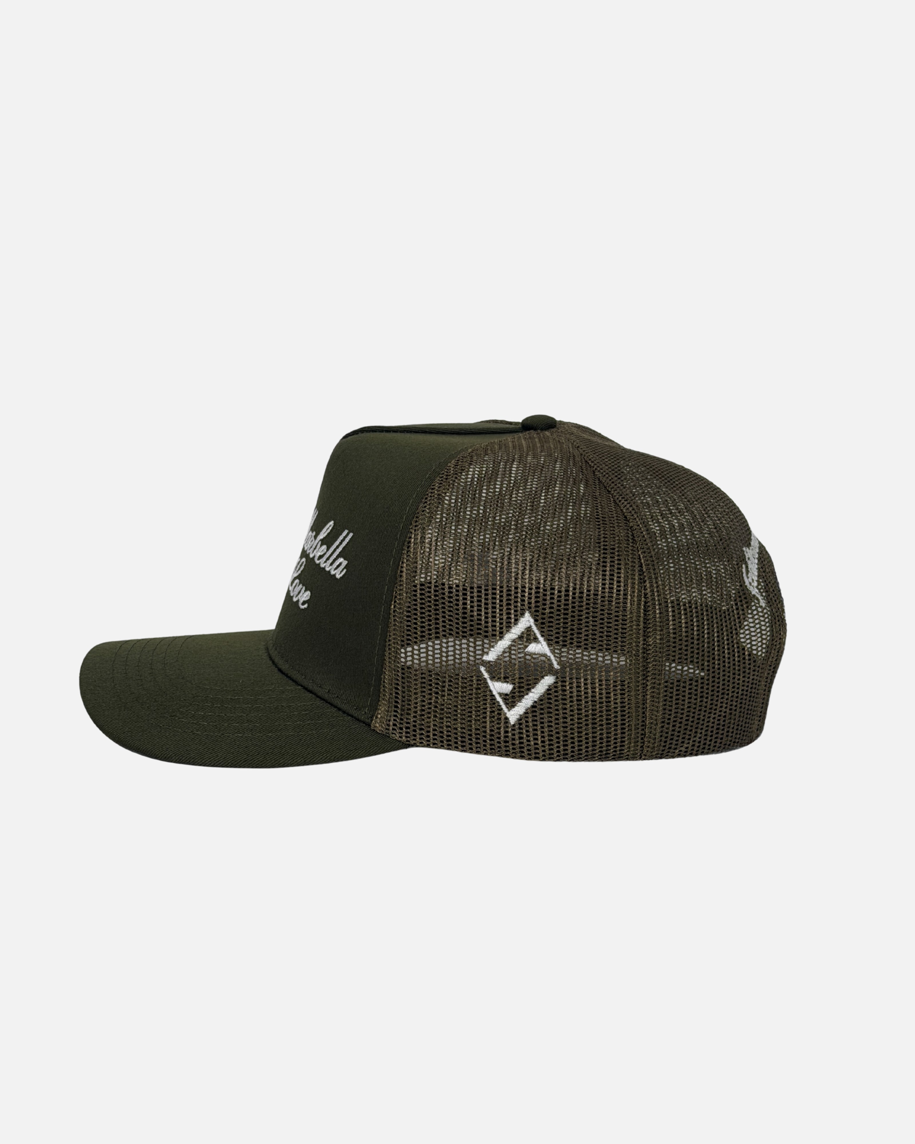 Marbella Olive Trucker Cap
