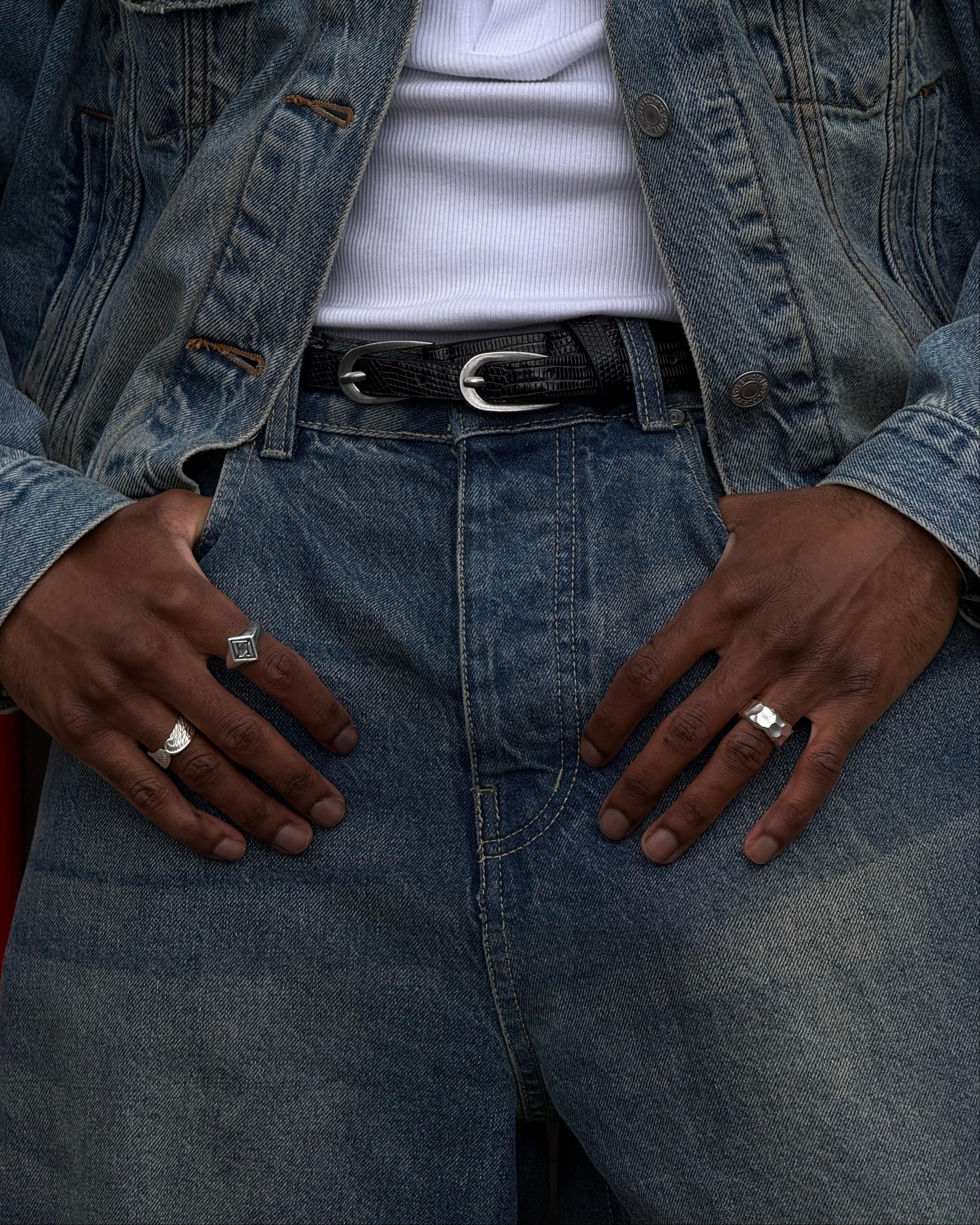 Silver Rock Ring