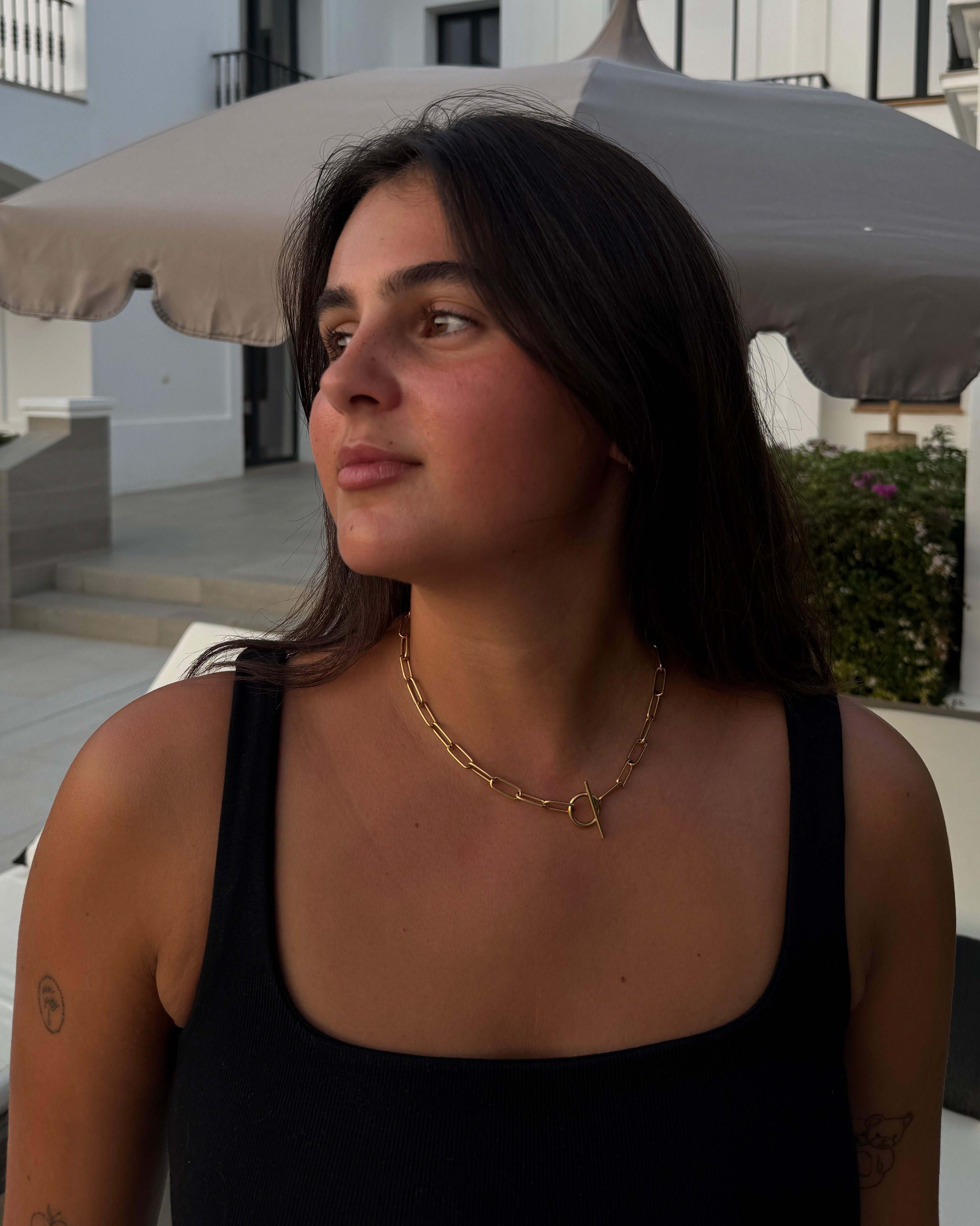 Golden Clip Neckchain