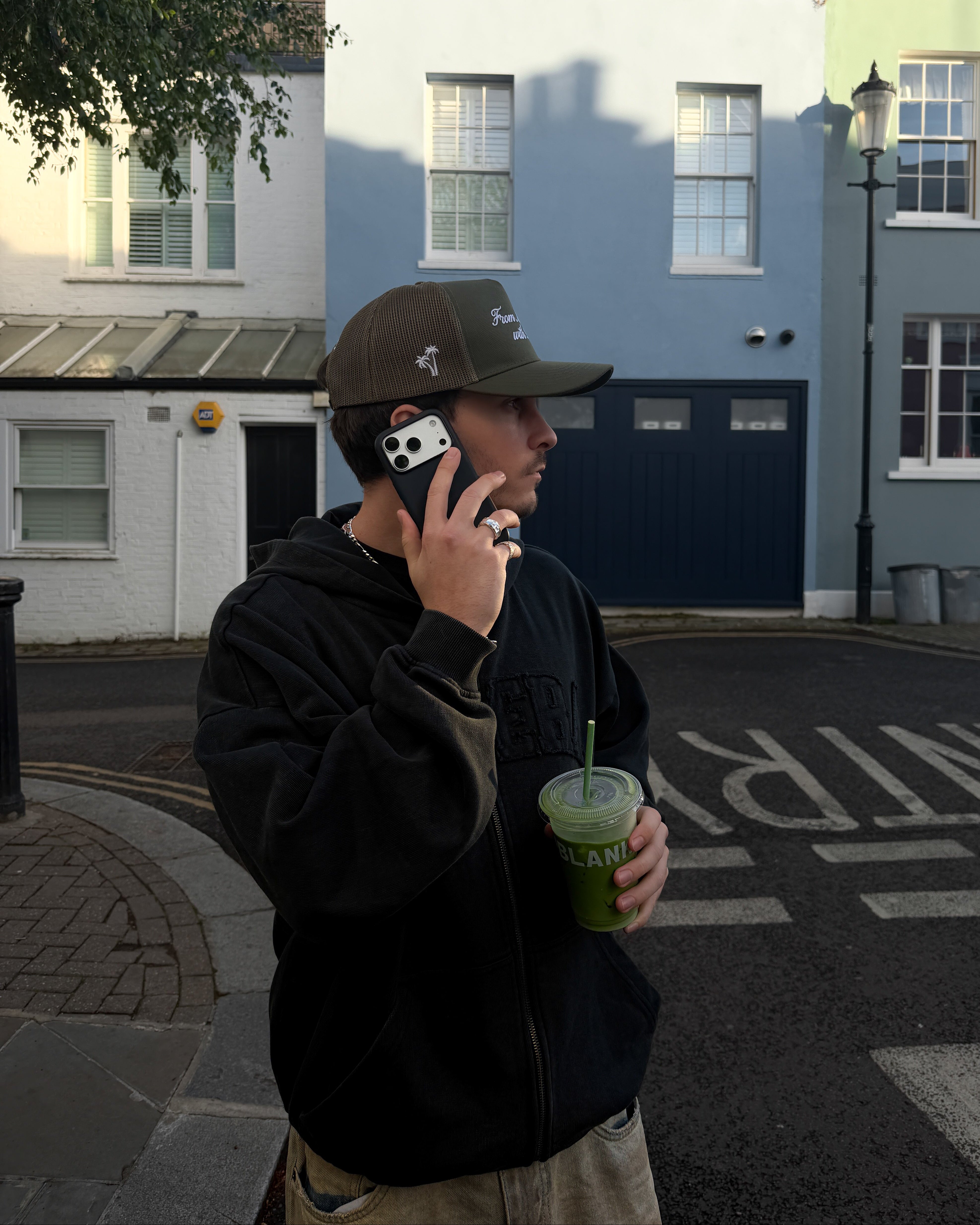 Marbella Olive Trucker Cap