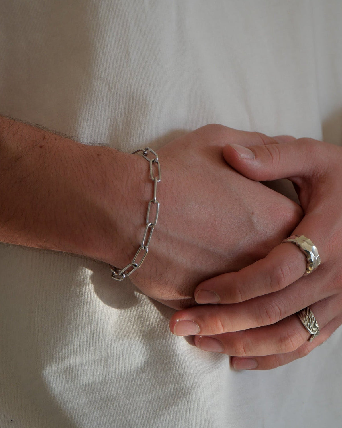 Silver Clip Wristchain
