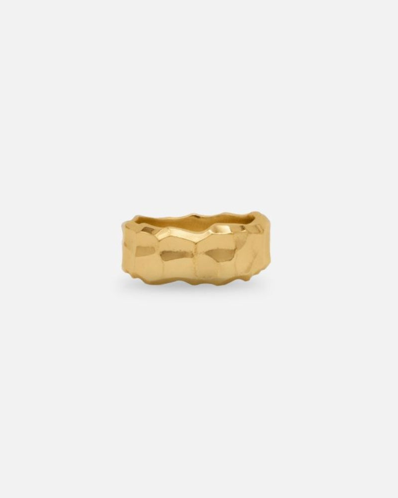 Golden Rock Ring